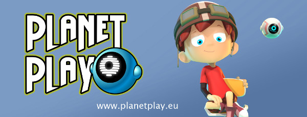 Planet Play cuenta la historia Play un niño que llega a un nuevo planeta acompañado por su 'Bot'.